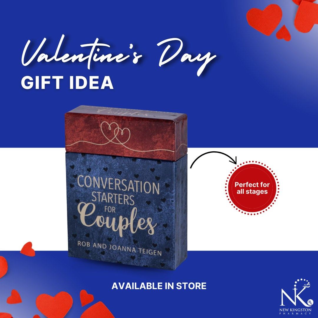 Boxed "Conversation Starters for Couples" card game